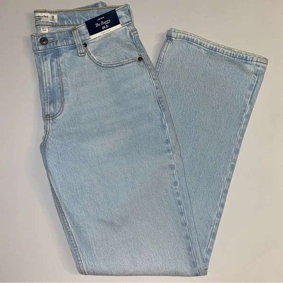 Abercrombie & Fitch | Curve Love Low Rise Baggy Jean - Size 26 Long - Picture 8 of 8